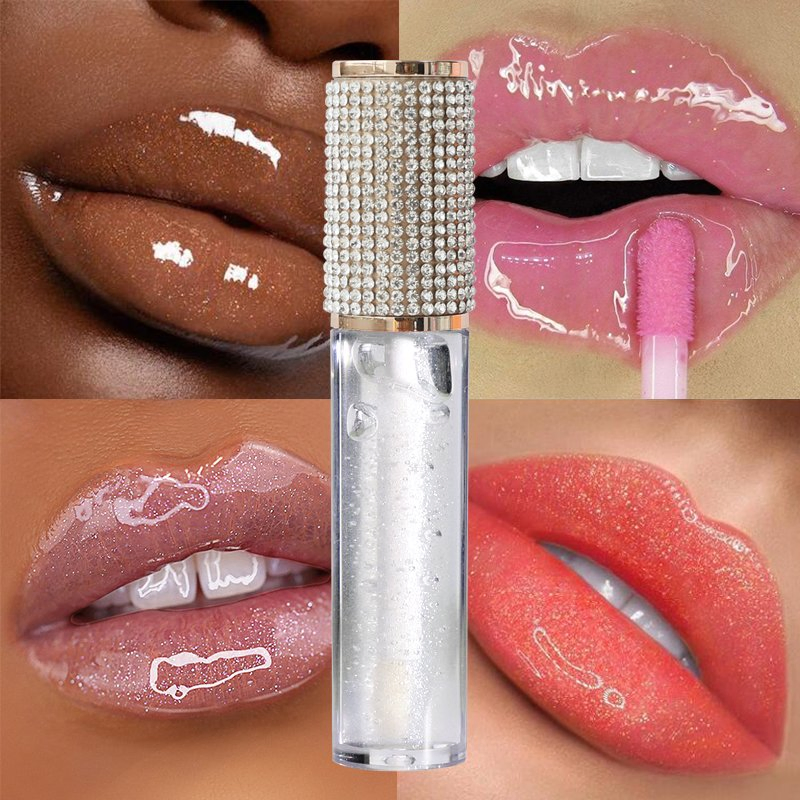 Wholesale Vegan Pink Clear Nude Custom Logo Lipgloss Private Label Lip Gloss