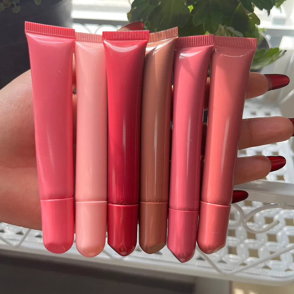 High Quality Vegan Moisturizing Custom Private Label Peptide Lip Gloss Lip Balm