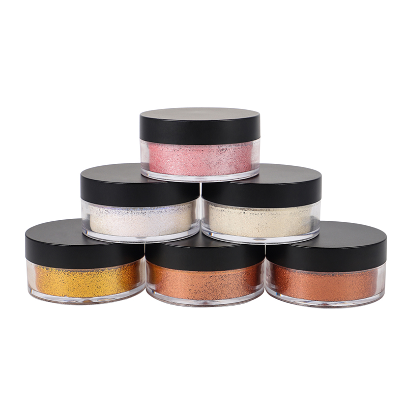 Vegan Glitter Shimmer Highlighter Powder Make up Body Highlighter Loose Highlighter Powder