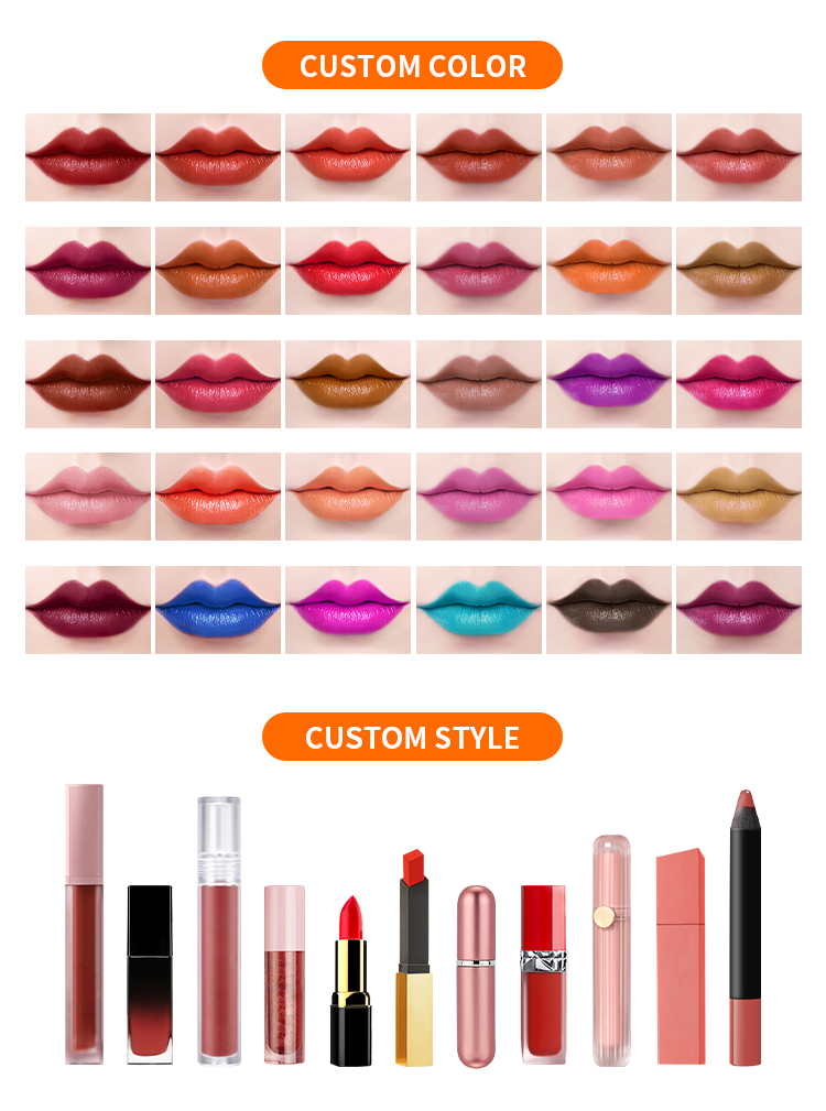 Lipstick Customization Color Chart