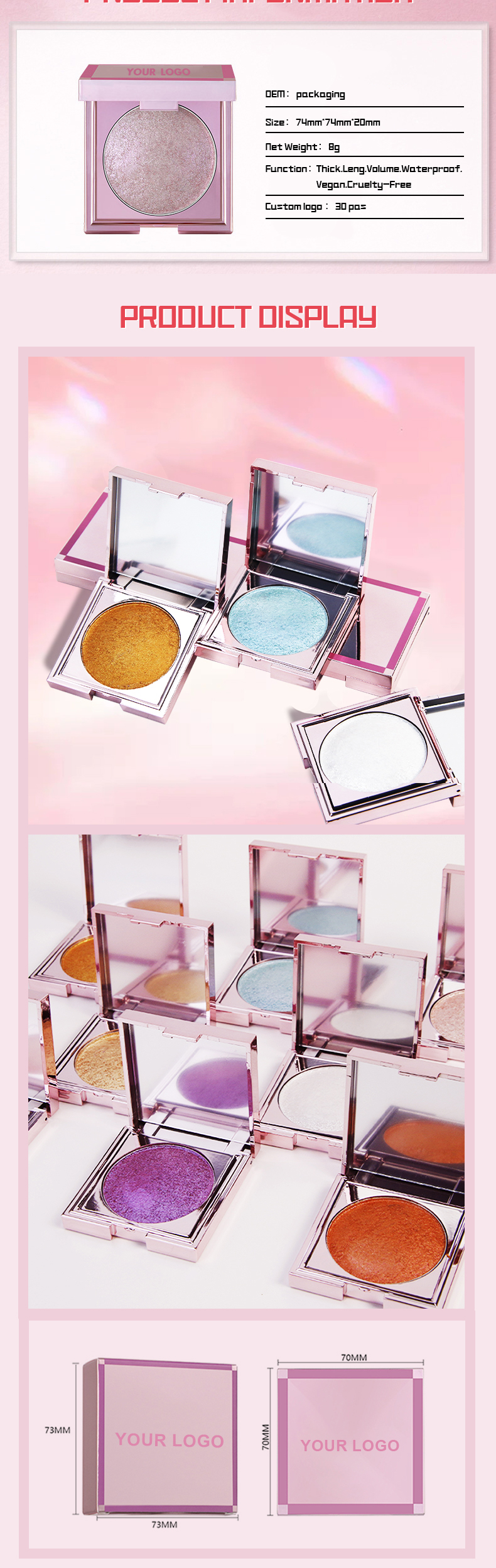 Highlighter Makeup Powder