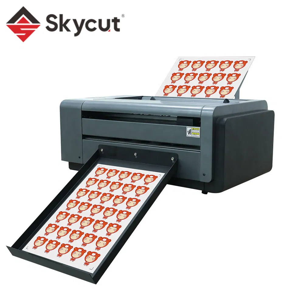 Skycut A3max4 Servo Auto-Feeding A3 Die Cutting Creasing Machine Label Sheet &amp; A4 Paper Sticker Contour Cutting Plotter