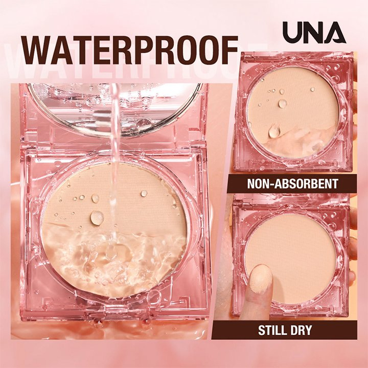 Long-Lasting Clear Matte Foundation Powder Oil-Control and Brightening Makeup Setting Powder Waterproof Makeup