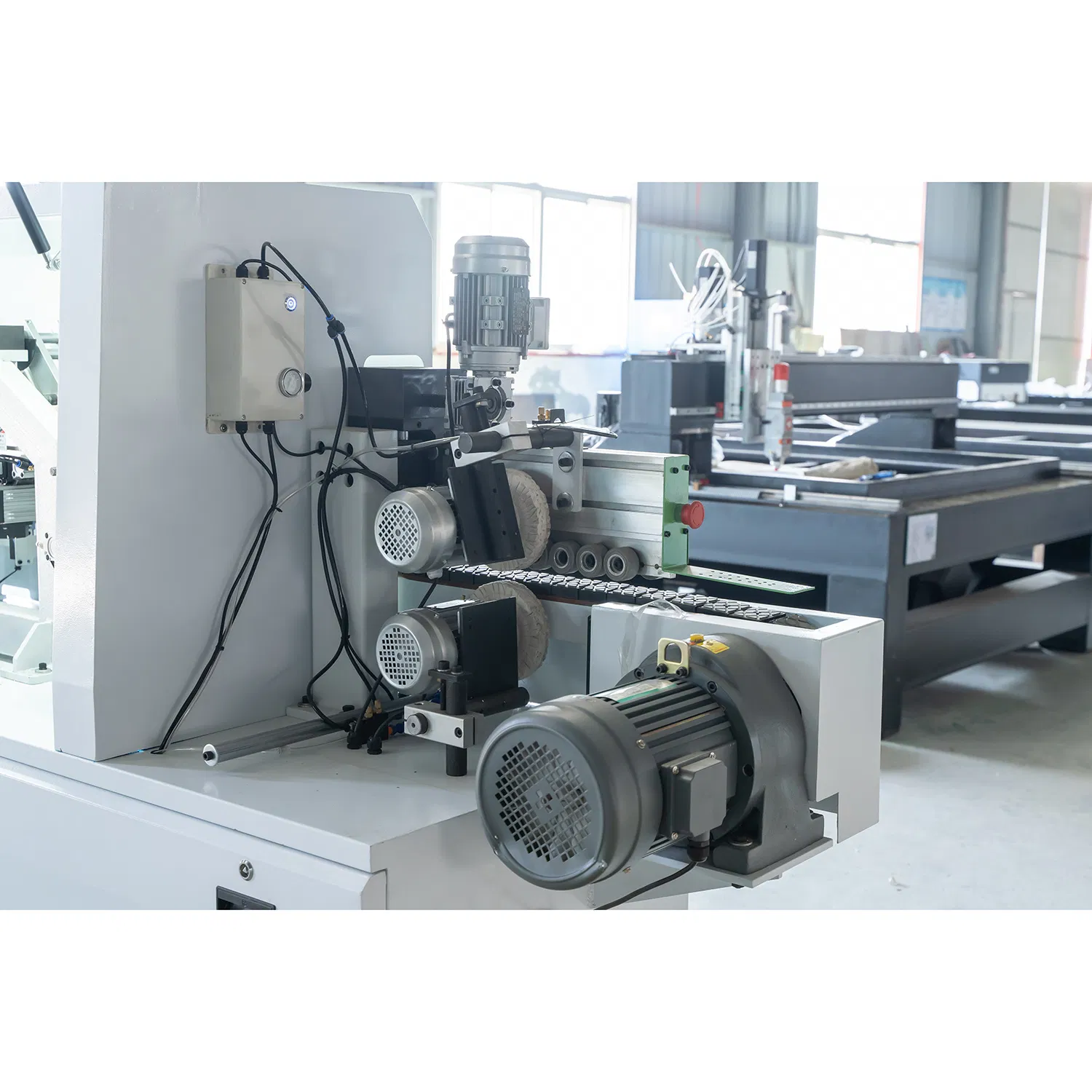 Woodworking Wood Working Edge Bander Automat PVC MDF Straight Edge Banding Machine with Pre-Milling Contour Roundingtracking and Slotting