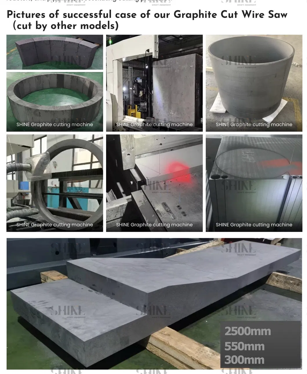 Application Case of Diamond Wire Saw
