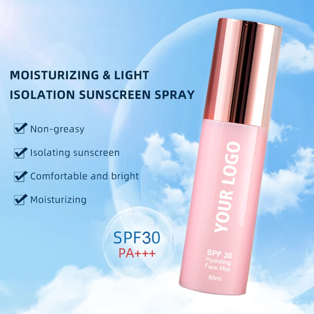 18 Hours Long Lasting Hydrating Face Mist SPF30 Sunscreen Spray Moisturizing Makeup Setting Spray