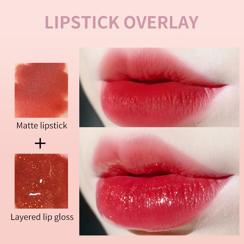 Wholesale Natural Moisturizing Water-Light Plumper Glitter Glossy Lip Gloss