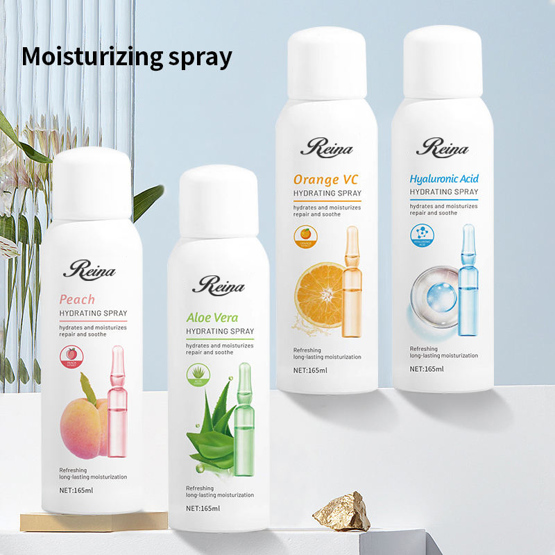 Moisturizing Spray, Skincare Vegan Organic Natural Matte Moisturizing Easy to Dry Face Makeup Setting Mist Spray