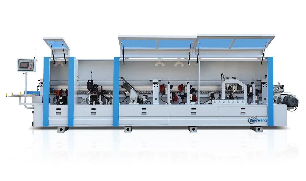 Professional Cabinet Edge Sealing Machine with Pre-Milling Feature Efficient Contour Tracking Machine for Seamless Edge Sealing Woodworking Edge Bandermachinery