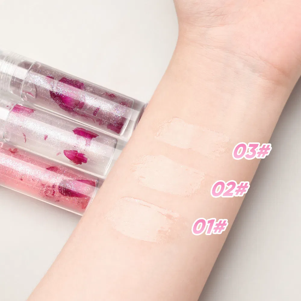 Custom Lip Gloss Nude Glitter Matte