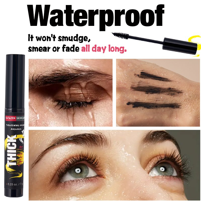 Quick Dry Mascara Long Lasting Lengthen Curling Volumizing Waterproof Essence Mascara