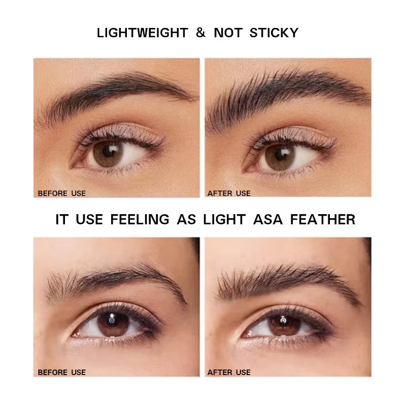 Wholesale Strong Hold Waterproof Vegan Private Label Eyebrow Styling Freeze Wax Gel Eye Brow Soap Eyebrow Wax