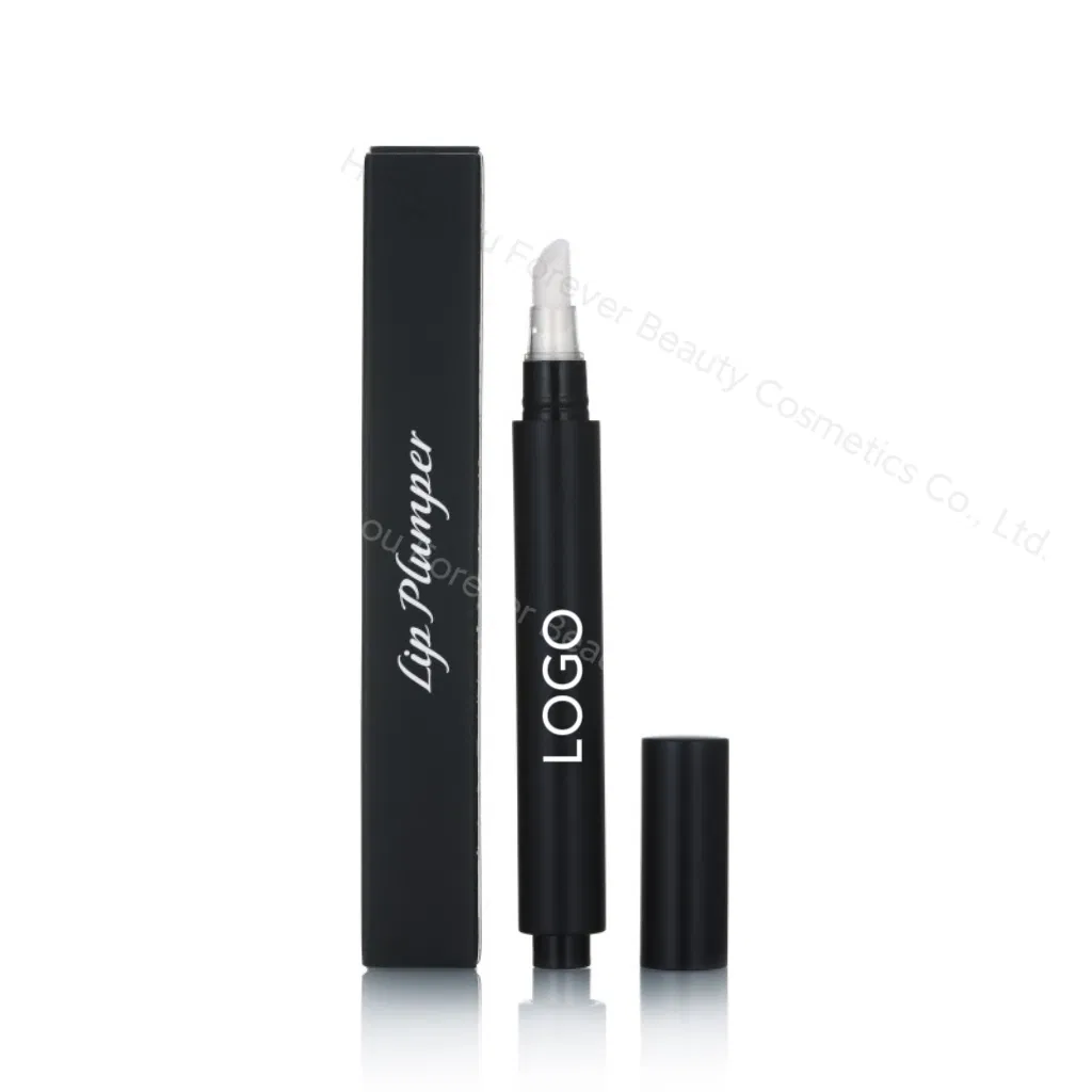 Hyaluronic Acid Collagen UV Protection Supper Volumizing Lip Plumper Gloss Lip Filler with White Label