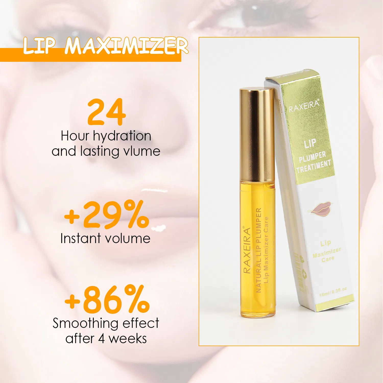Wholesale Makeup Private Label Lip Gloss Lip Plumper