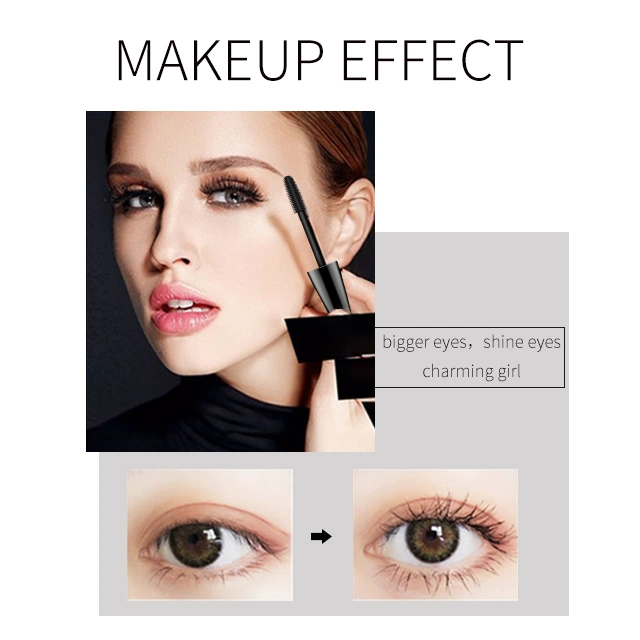 Waterproof Long Lasting Natural Fiber Mascara Eye Lash Extension Mascara for Makeups