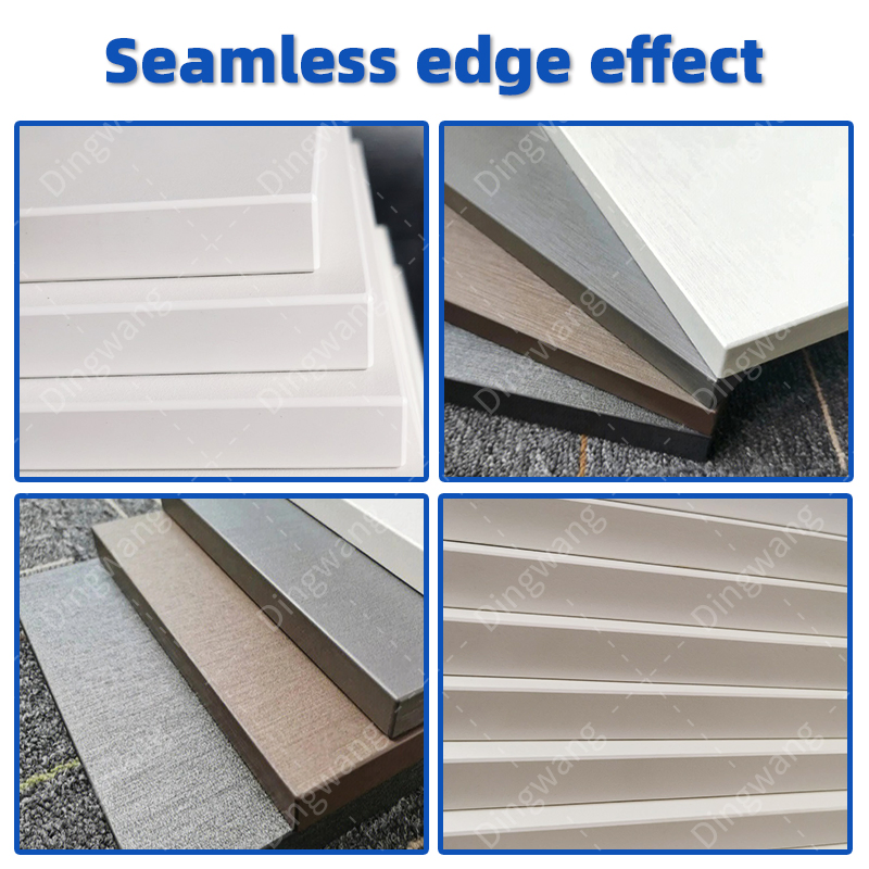 Automatic Edge Banding Machine with Pre-Milling Feature PUR Edge Bander for Contour Tracking 8 Functions Woodworking Furniture Making Edge Banding Equipment