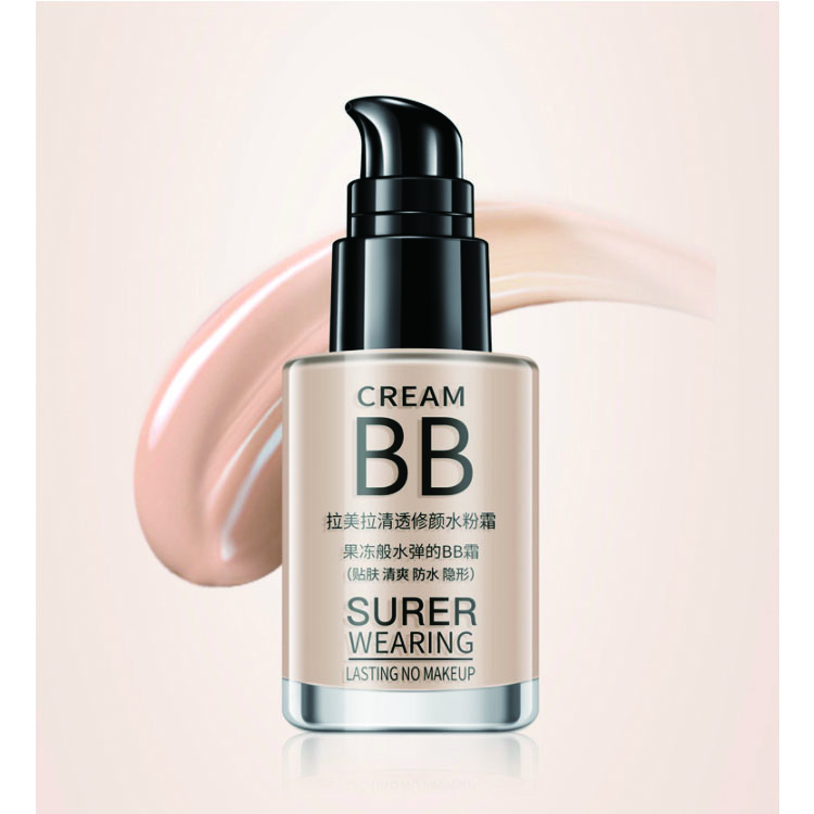 Lameila Moisturizing Lightweight BB Cream Waterproof Long Lasting Liquid Foundation