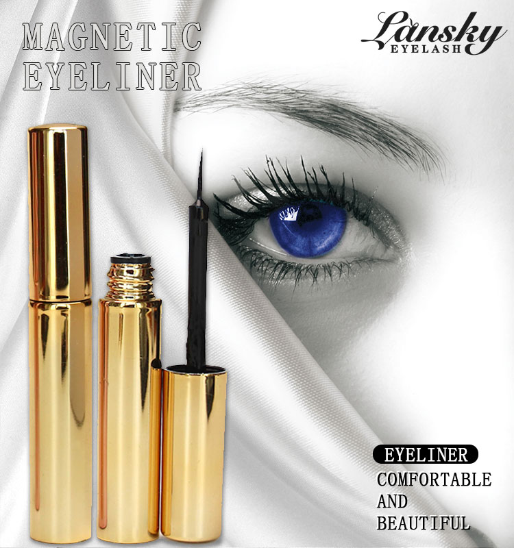 Magnetic eyeliner pen banner