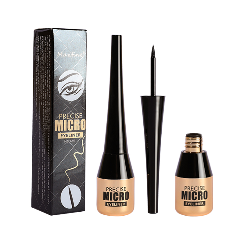 Waterproof Eyeliner Pen Matte Liquid Eyeliner 24H Long Wear Sweat Proof Smudge Proof Stain-free Ultra-fine Liquid Eyeliner