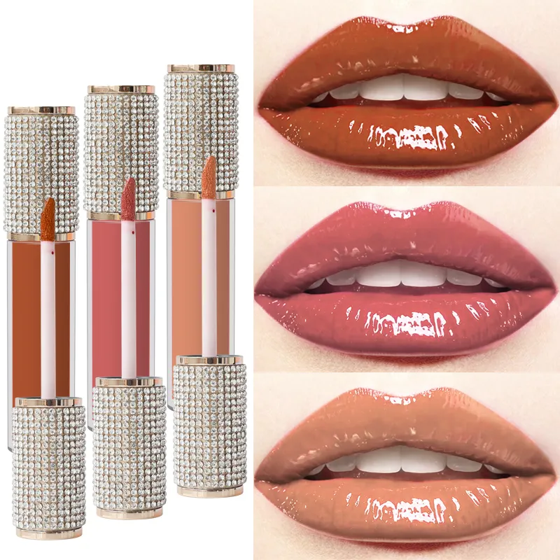 Vegan Wholesale Lip Gloss Private Label Plumper Waterproof No Logo Lip Gloss Cosmetics