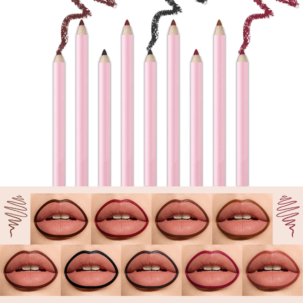 Matte lip liner pencil