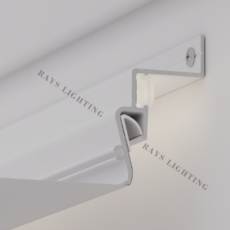 Shadow Aluminum Profile Ceiling Contour Without Plugins