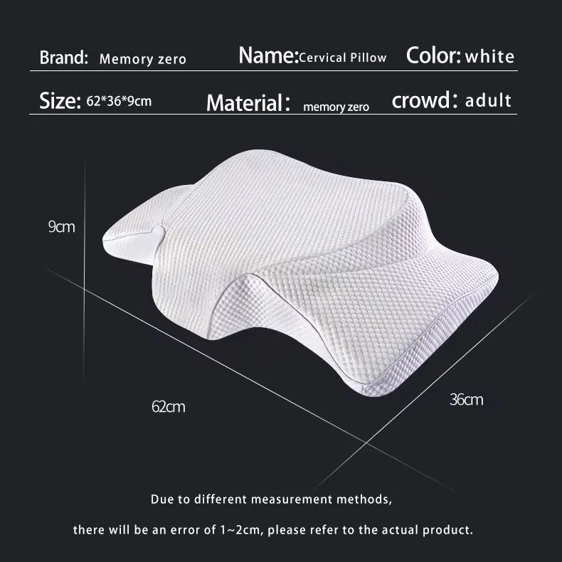 Ergonomic Contour Orthopedic Pillow for Neck Pain