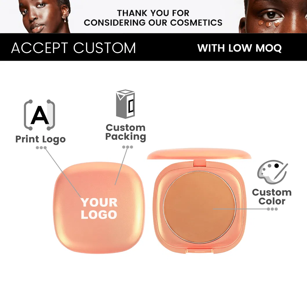 Wholesale Makeup Gift Private Label Waterproof Vegan No Logo Setting Pressed Powder