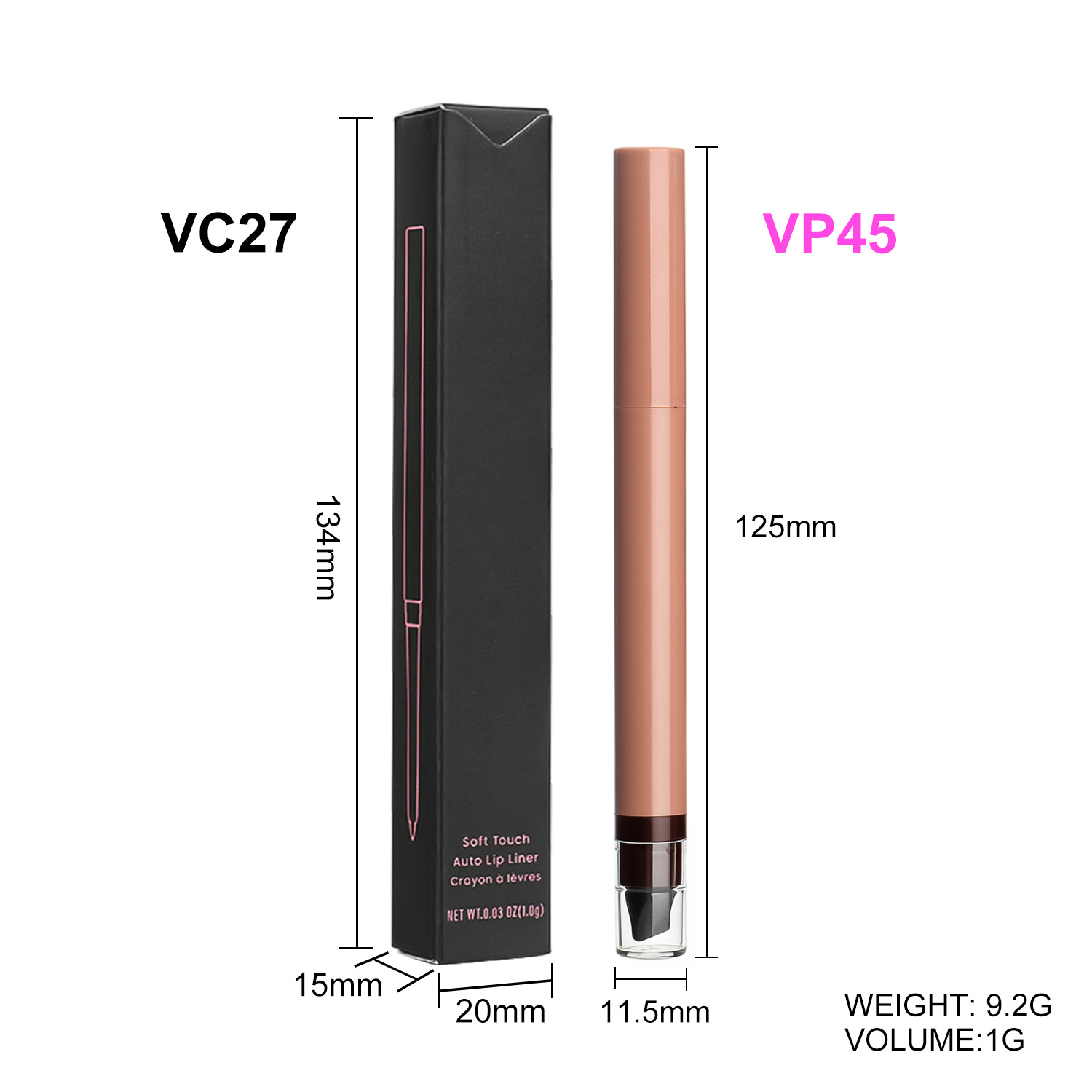 New Developed Lip Liner New Formula Waterproof Long Lasting Vegan Cruelty Free Creamy Matte Wholesale Bulk Order 9 Shades