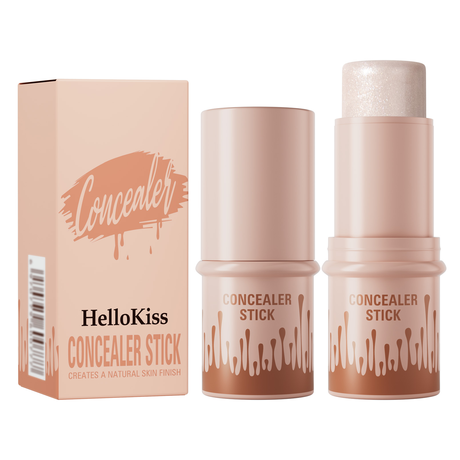 Private Label Customize Logo 12 Colors Highlighter&amp;Blush&amp;Contour Stick Shimmer Long-lasting Highlighter Stick