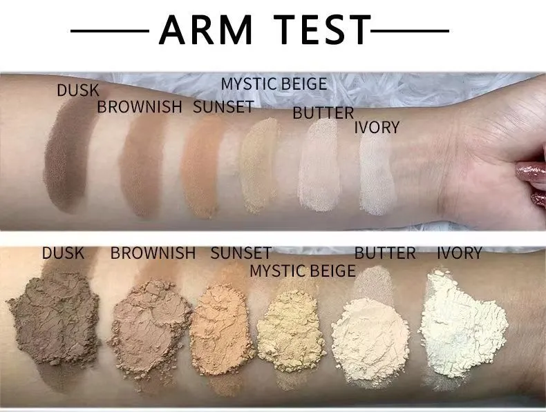 Private Label Vegan Makeup Cosmetic Oil-Control Transparent Powder Loose Setting Powder