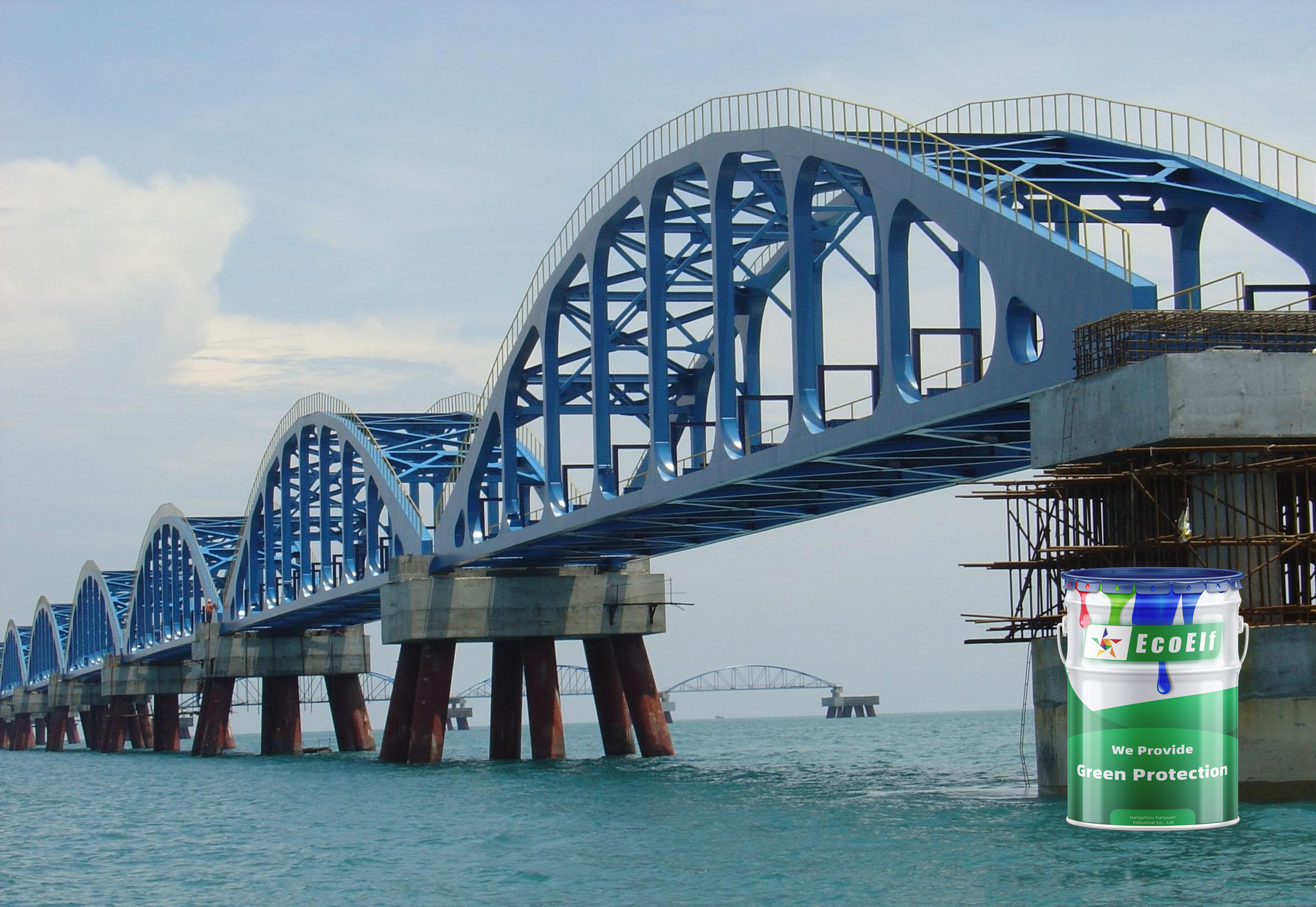 Anti-corrosion coating representation