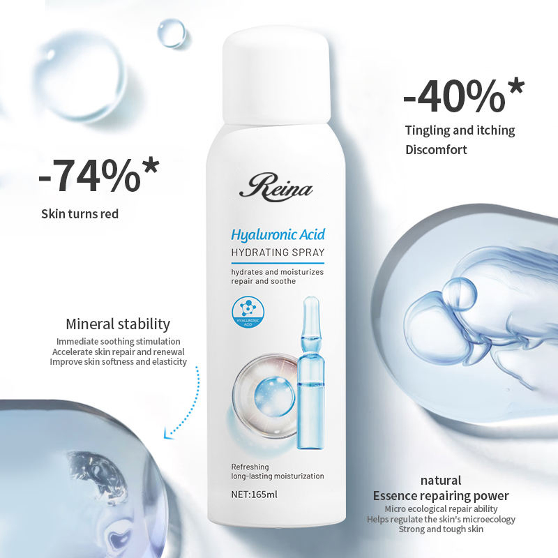Moisturizing Spray, Skincare Vegan Organic Natural Matte Moisturizing Easy to Dry Face Makeup Setting Mist Spray