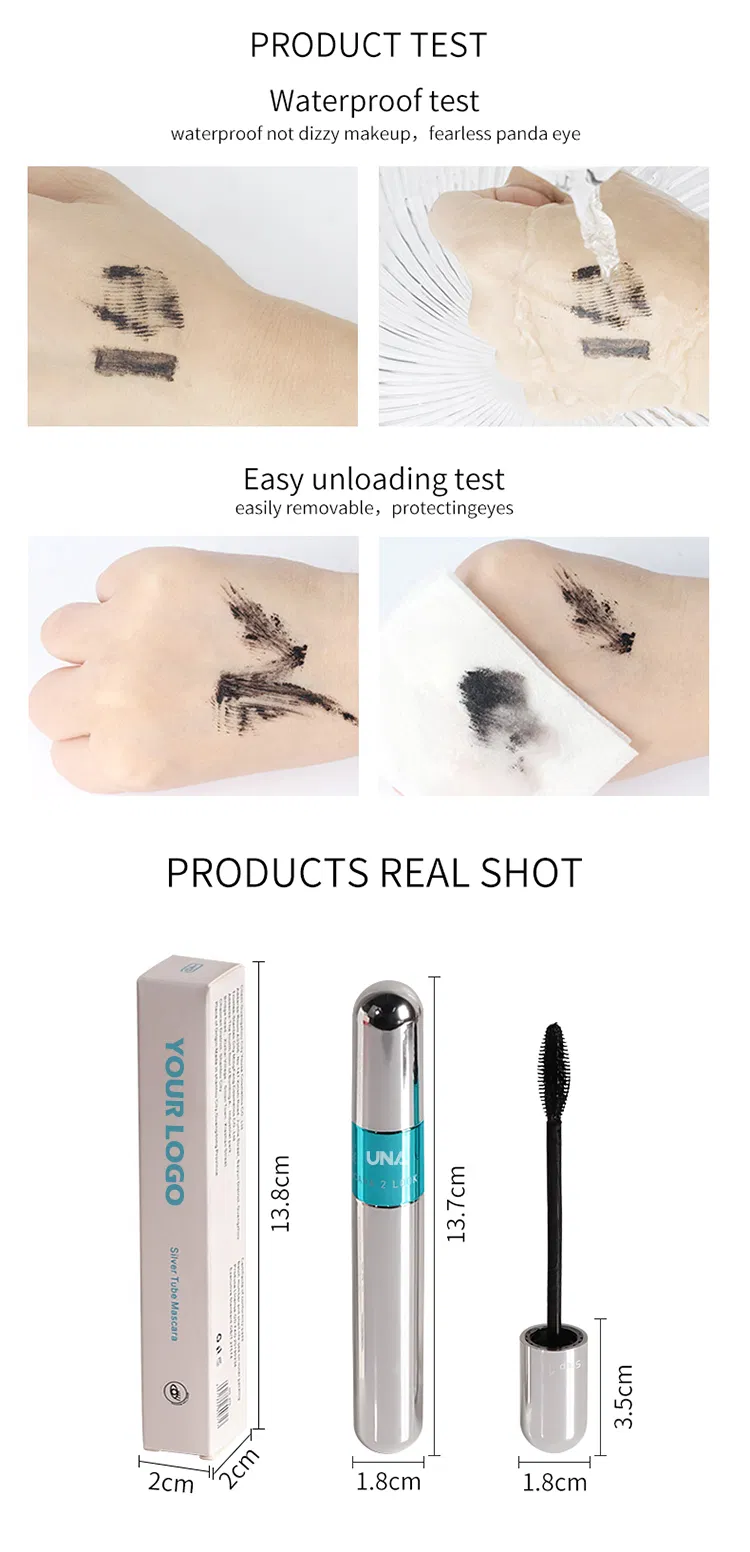 Private Label Mascara 2 in 1 Eye Lash Mascara Thick Curling 4D Double Head Mascara for Women
