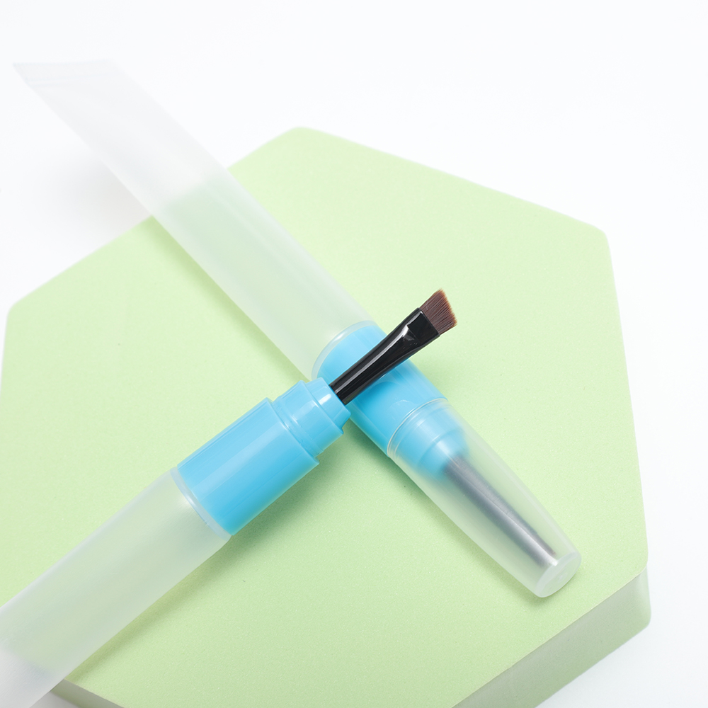 Custom Luxury Eyebrow Tint Gel Cream Tube Eyebrow Serum Tube With Brush Tube