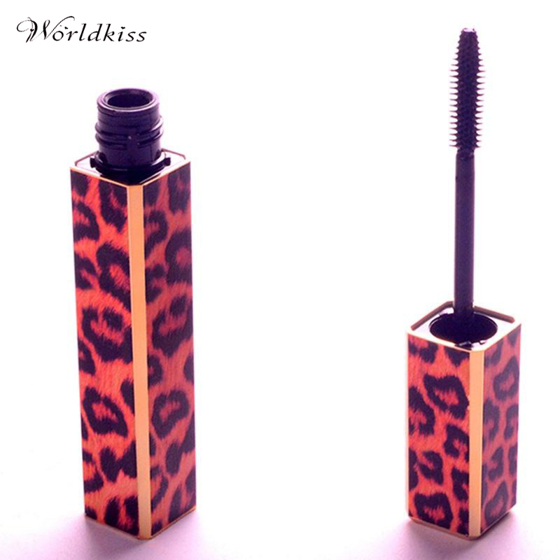 Gender Neutral Waterproof Leopard Quick Dry Thick 4D Silk Fiber Mineral Mascara