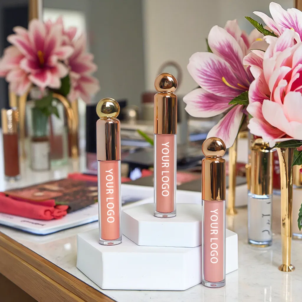 Long-Lasting Pink Lip Gloss Showcase