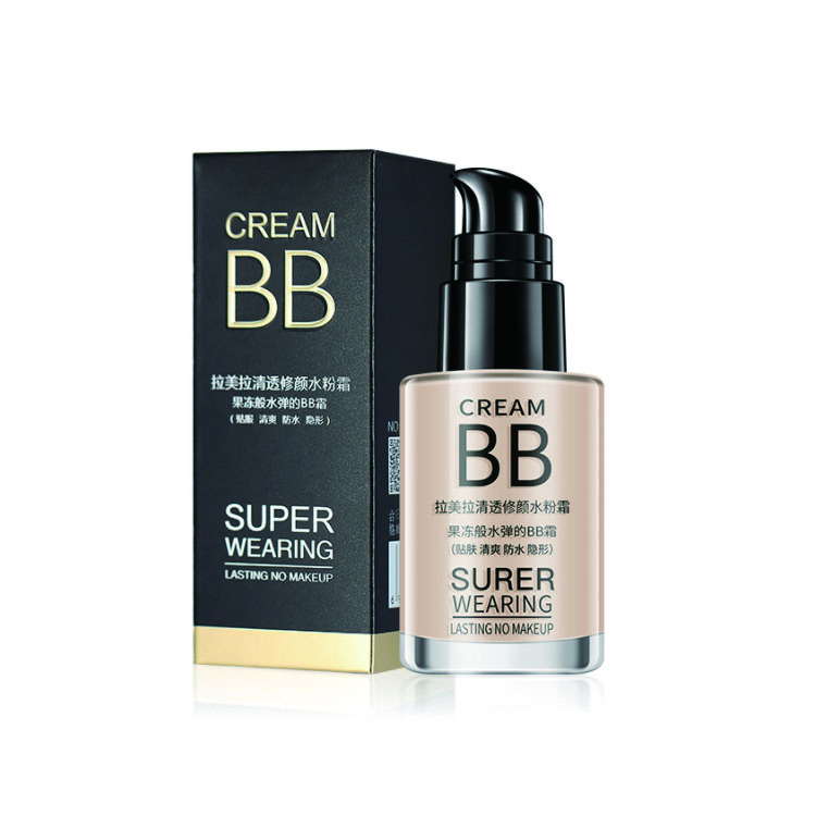 Lameila Moisturizing Lightweight BB Cream Waterproof Long Lasting Liquid Foundation