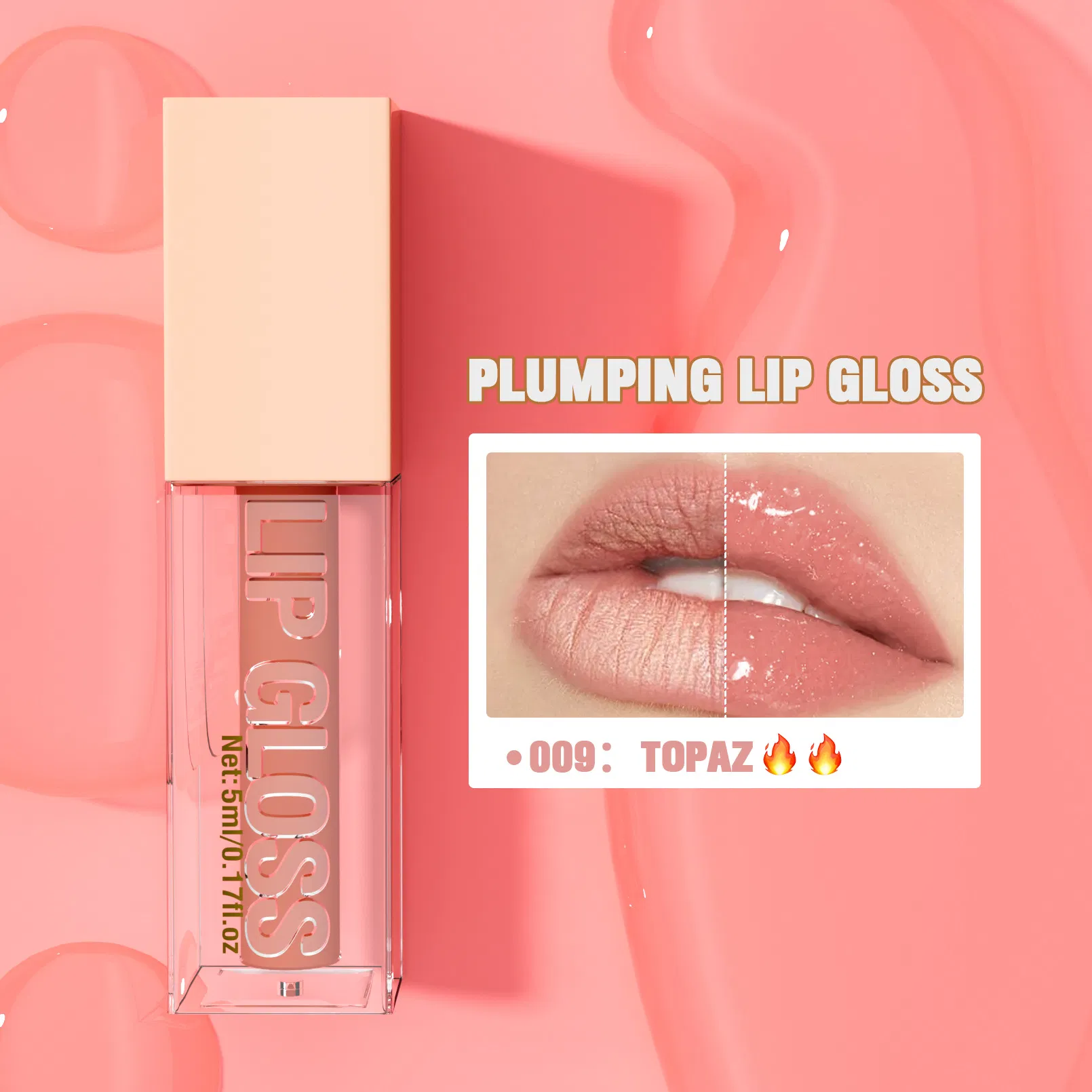 Factory Directly Supply New Lip Gloss Moisturizing Water Mirror Lip Tint