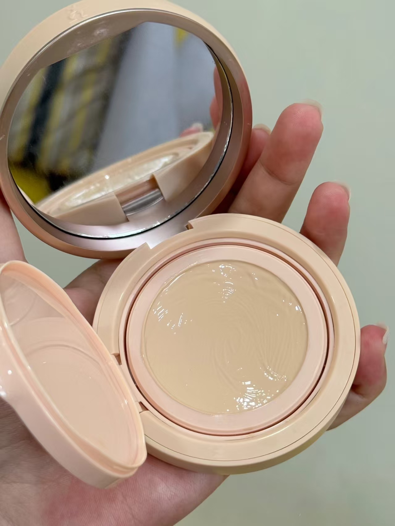 Air Cushion Moisturizing Leather BB Cream Concealer Foundation Dark Circles Coverage Oil-Control Sunscreen Durable Waterproof