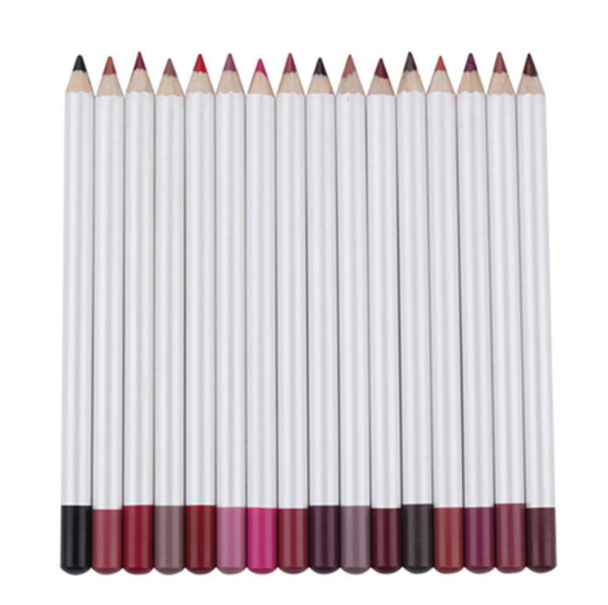 Creamy Pink Lip Liner Lipliner Pencil Wholesale Waterproof Custom Nude Dark Brown Lip Liner Pencil Private Label
