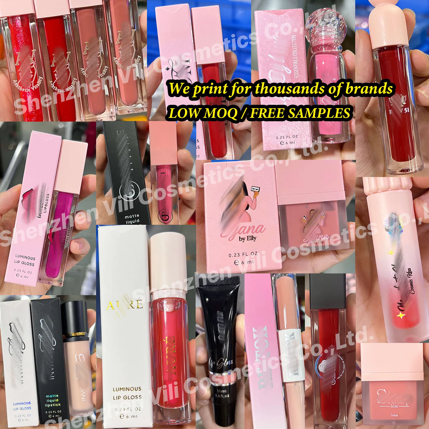 Lip Gloss Collection Chart