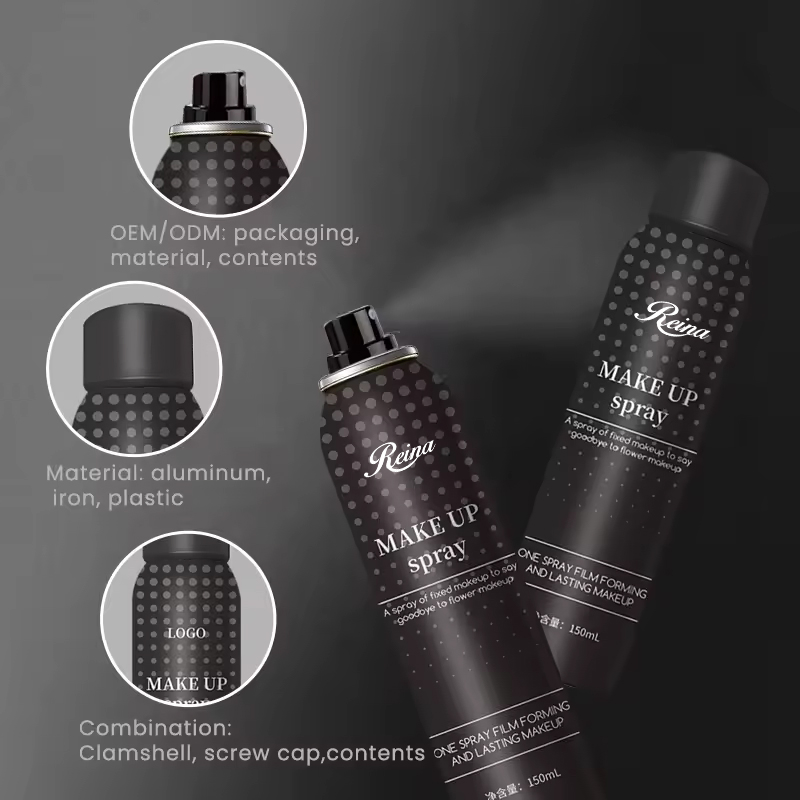 Hyaluronic Acid Collagen Setting Spray Skin Care Matte Makeup Fix Anti-Wrinkle Transparent Make up Fixing Setting Spray