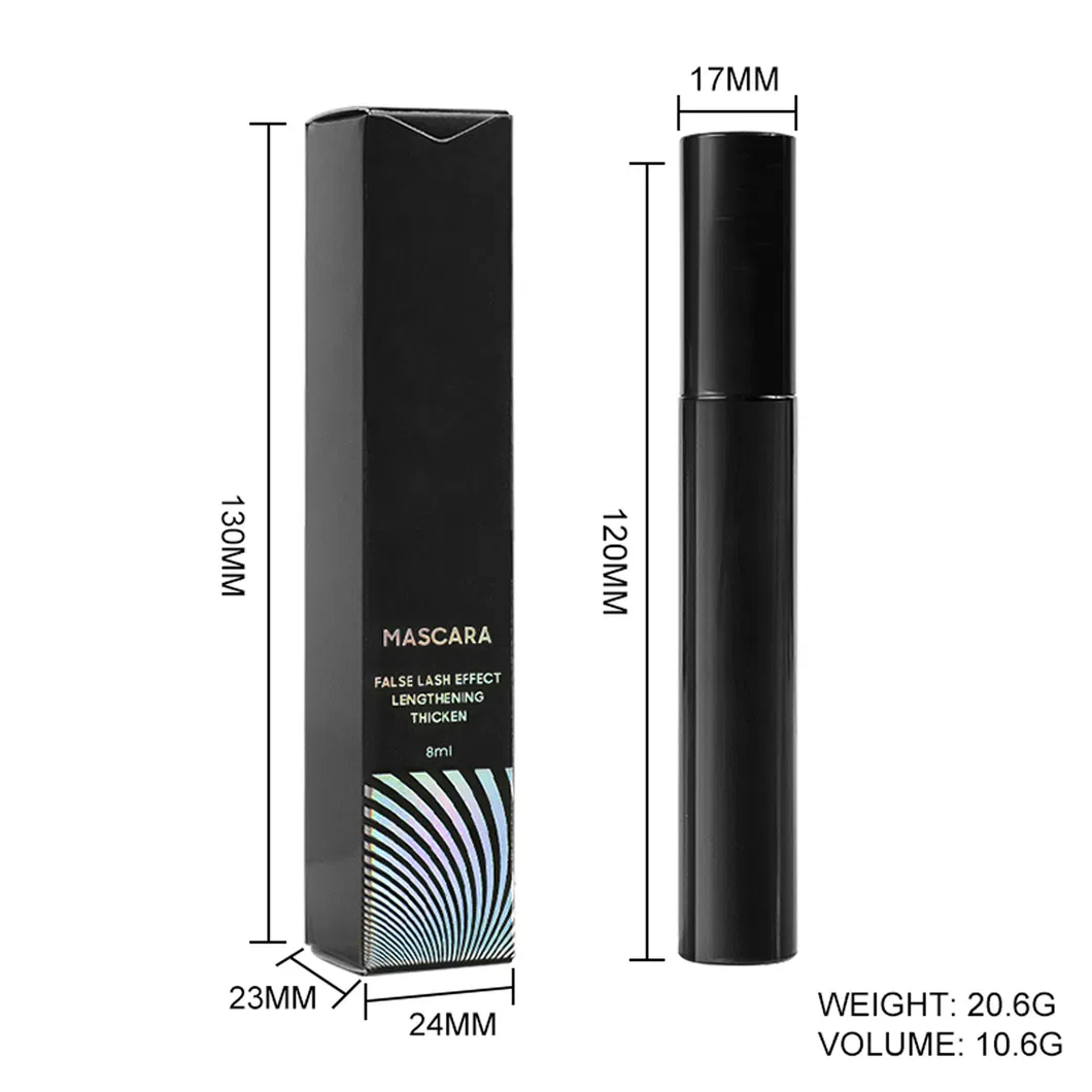 Customized Diamond Cap Black Tube Mascara