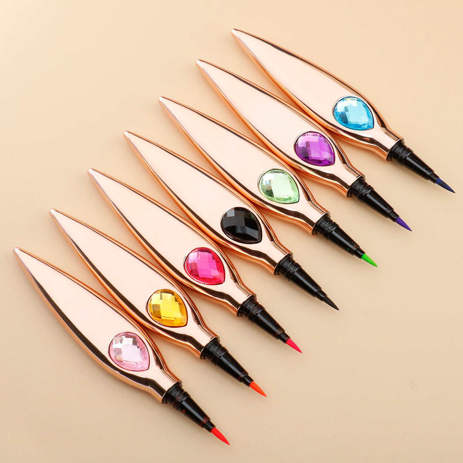 Wholesale High Pigmented Black Eyeliner Waterproof Long Lasting Eye Makeup With Custom Logo