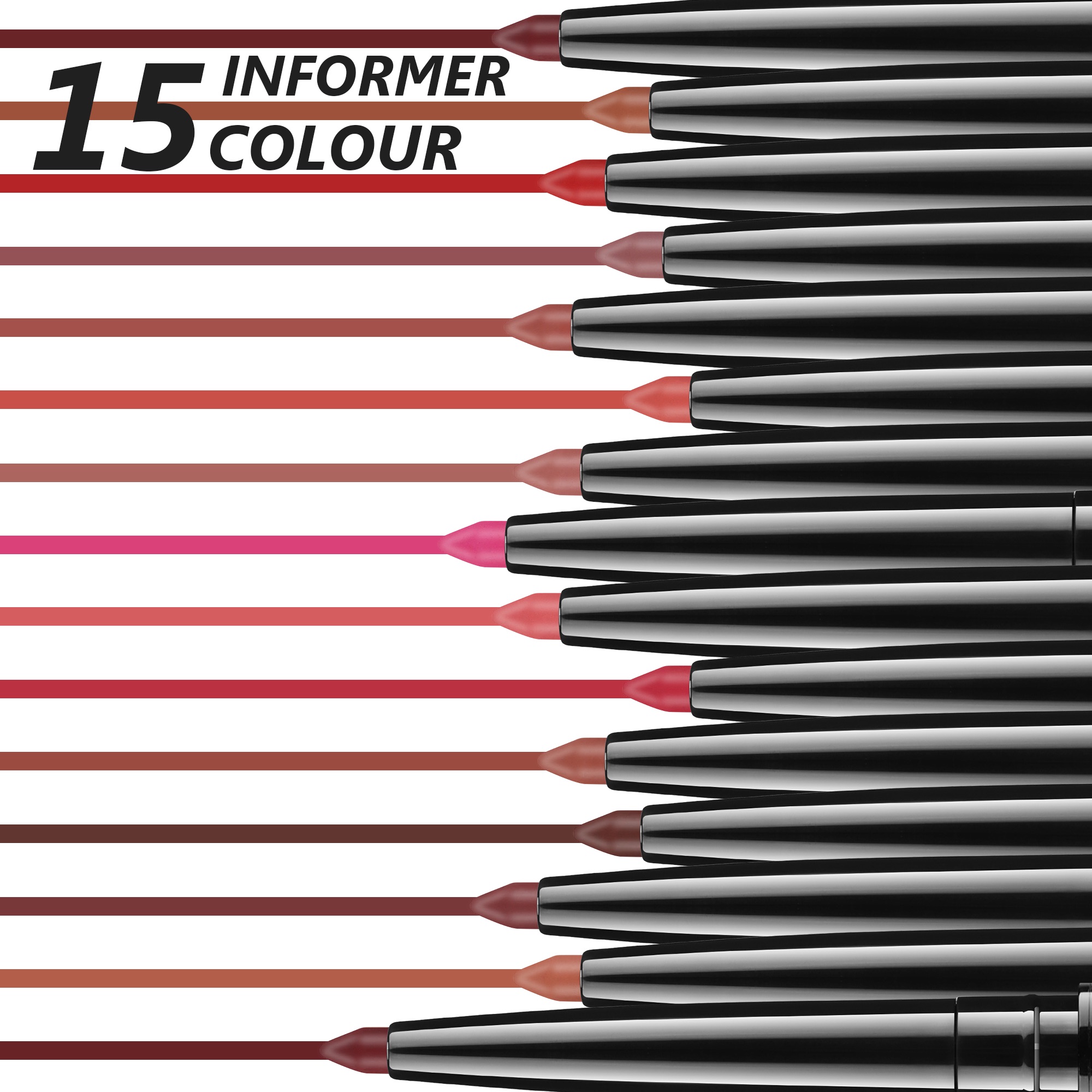 2-in-1 Waterproof Cream Lip Liner Eyeliner Long-lasting High-quality Cosmetics Custom Lip Liner Customize Your Brand