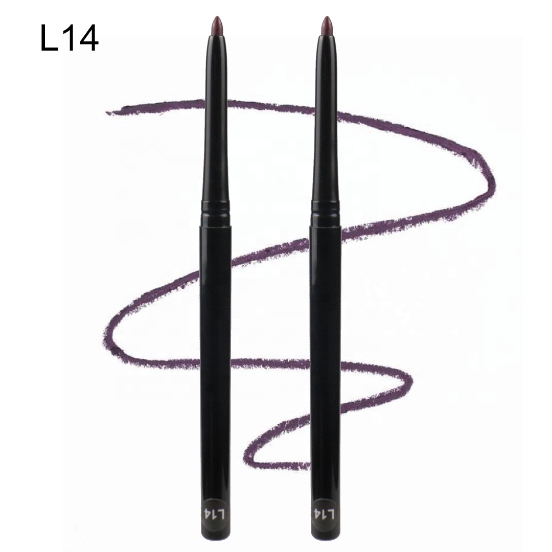 Creamy Lip Liner Private Label Long Lasting Waterproof Pencil Brown Lip Liner