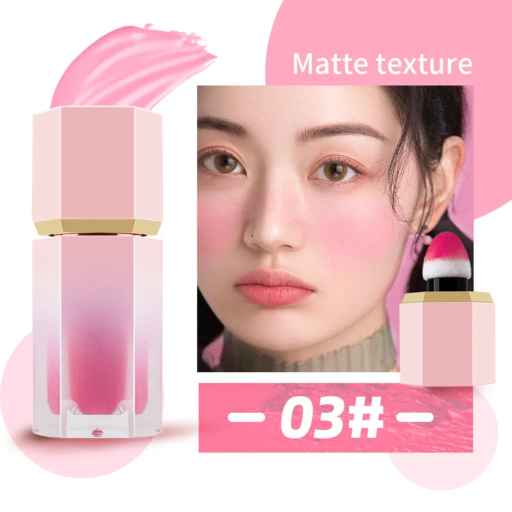 OEM Liquid Blush Trim Lasting Matte Eom Watercolor Makeup Lip Gloss 7ml
