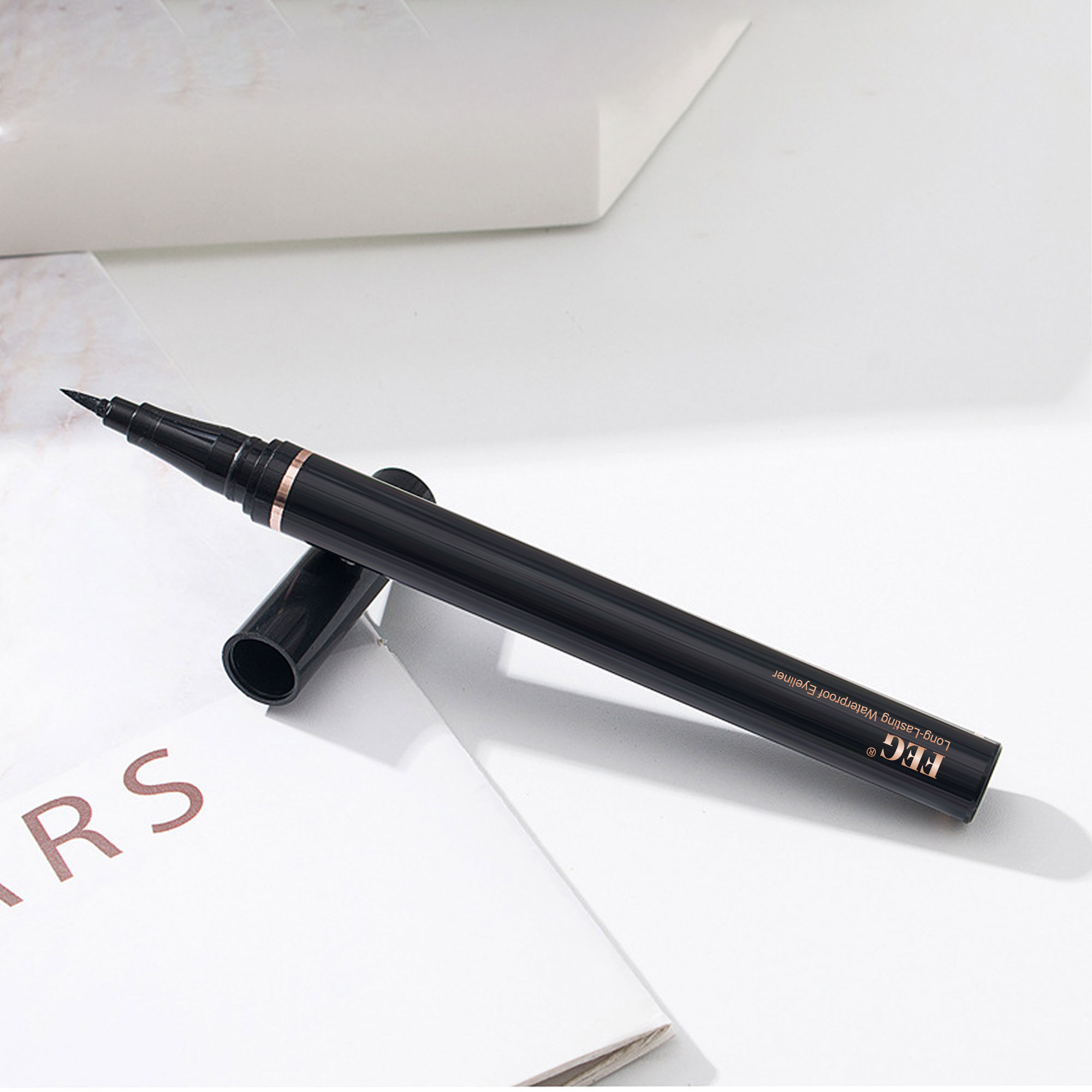 Private Label Monochrome Multichrome Chameleon Eyeliner Multi Holographic Gold Hologram Glitter Chrome Eyeliner