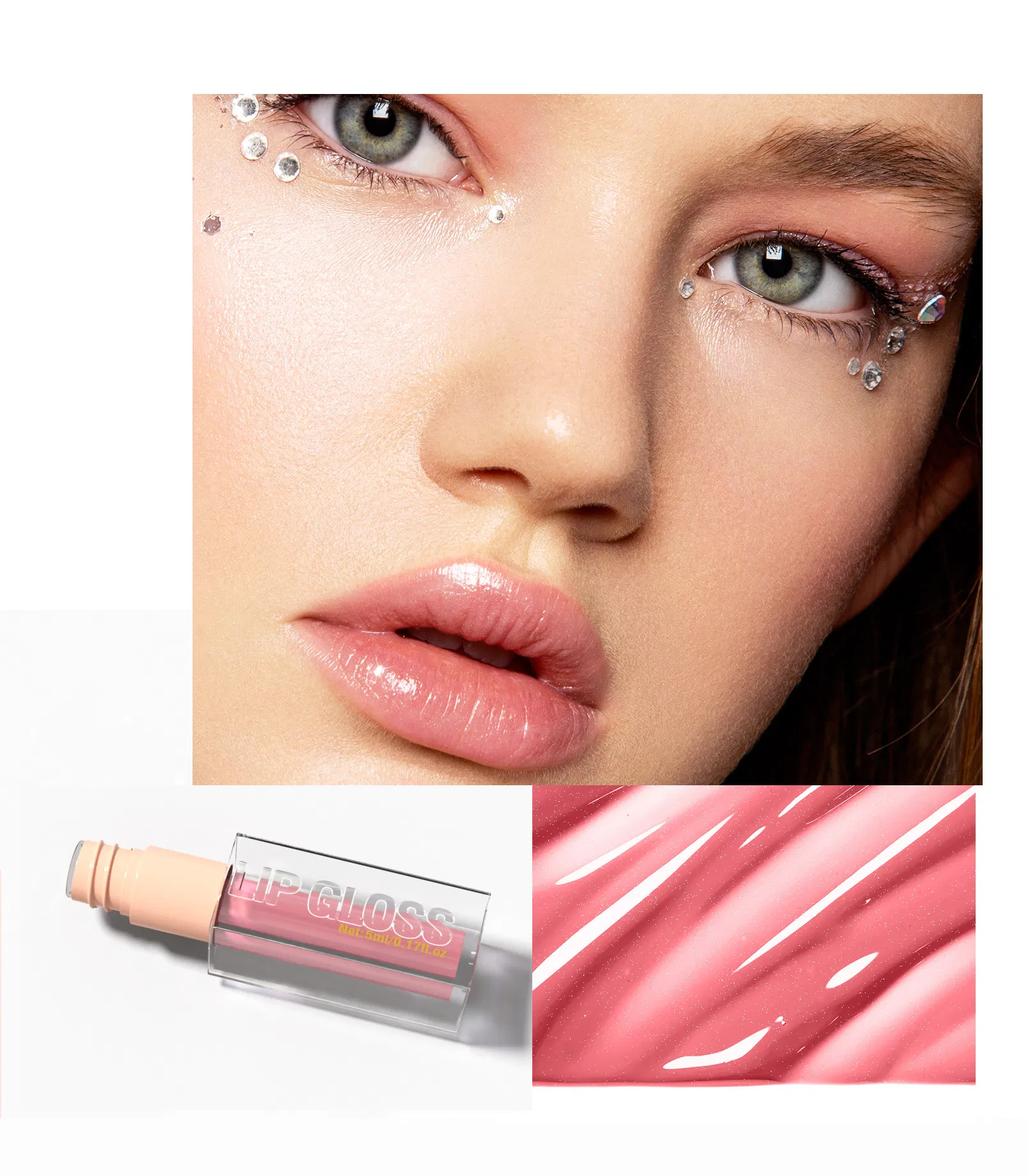 Factory Directly Supply New Lip Gloss Moisturizing Water Mirror Lip Tint
